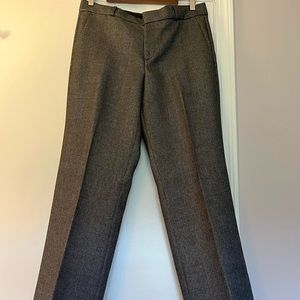 Banana Republic Women’s Logan fit shine plaid dress pant.